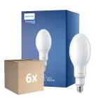 Flerpack 6x Philips TrueForce Core LED E27 HPL/SON Matt 36W 6000lm 300D - 840 Kallvit | Ersättare 125W